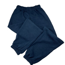 Load image into Gallery viewer, Boys Urban Supply, navy fleece lined track pants, Inside leg: 62cm, FUC, size 10,  