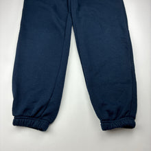 Load image into Gallery viewer, Boys Urban Supply, navy fleece lined track pants, Inside leg: 62cm, FUC, size 10,  