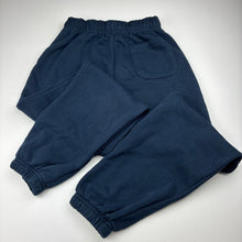 Load image into Gallery viewer, Boys Urban Supply, navy fleece lined track pants, Inside leg: 62cm, FUC, size 10,  