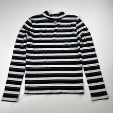Load image into Gallery viewer, Girls Eve's Sister, ribbed long sleeve top, no size, armpit to armpit: 29cm, shoulder to cuff: 41cm, light marks lower back, FUC, size 6,  