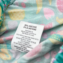 Load image into Gallery viewer, Girls Tilii, colourful stretchy pyjama shorts, elasticated, GUC, size 14,  