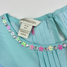 Load image into Gallery viewer, Girls Monsoon, colourful lightweight dress, unicorn, EUC, size 14-15, L: 83cm