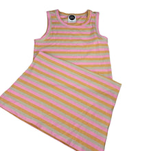 Load image into Gallery viewer, Girls Eve Girl, striped ribbed casual dress, EUC, size 16, L: 84cm