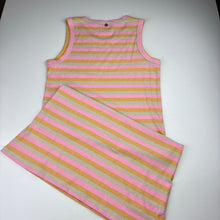 Load image into Gallery viewer, Girls Eve Girl, striped ribbed casual dress, EUC, size 16, L: 84cm