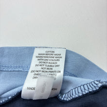 Load image into Gallery viewer, Boys Target, blue organic cotton tee / top, GUC, size 14,  