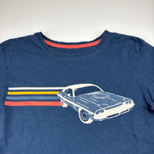 Load image into Gallery viewer, Boys navy, cotton tee / top, wash fade, FUC, size 14,  