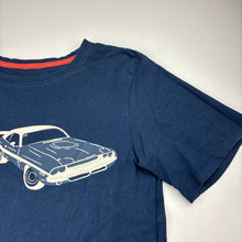 Load image into Gallery viewer, Boys navy, cotton tee / top, wash fade, FUC, size 14,  