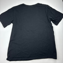 Load image into Gallery viewer, Boys black, cotton pyjama tee / top, GUC, size 14,  