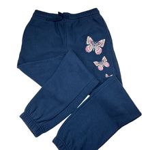 Load image into Gallery viewer, Girls Anko, navy fleece lined track pants, Inside leg: 63cm, GUC, size 12,  
