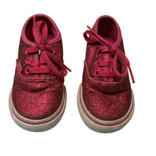 Load image into Gallery viewer, Shoes VANS, pink glitter runners, EU 21.5, US 5.5, FUC, size 5,  