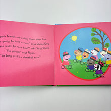 Load image into Gallery viewer, Books Peppa Pig, Peppa's Big Race, Board Book, EUC,