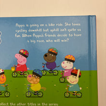 Load image into Gallery viewer, Books Peppa Pig, Peppa's Big Race, Board Book, EUC,