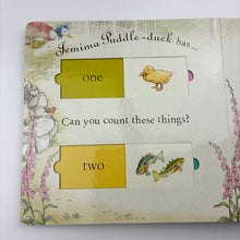 Load image into Gallery viewer, Books Peter Rabbit, First Words, Slide-and-See, Board Book, GUC,