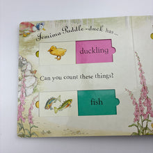 Load image into Gallery viewer, Books Peter Rabbit, First Words, Slide-and-See, Board Book, GUC,