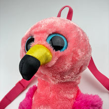 Load image into Gallery viewer, Toys TY, Silk Gilda Flamingo back-pack, 35cm , GUC,