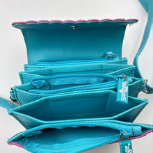 Load image into Gallery viewer, Toys Smiggle, purple sequin bag / purse, 13cm x 9cm, FUC,