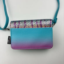 Load image into Gallery viewer, Toys Smiggle, purple sequin bag / purse, 13cm x 9cm, FUC,