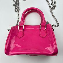 Load image into Gallery viewer, Toys Barbie, MINISO pink patent handbag, 17cm x 11cm, EUC,