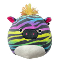Load image into Gallery viewer, Toys SQUISHMALLOWS, Safiyah Rainbow Zebra soft toy, 20cm, EUC,