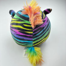 Load image into Gallery viewer, Toys SQUISHMALLOWS, Safiyah Rainbow Zebra soft toy, 20cm, EUC,