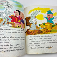 Load image into Gallery viewer, Books A Little Golden Book, Vintage Bugs Bunny, Too Many Carrots, paperback, FUC,