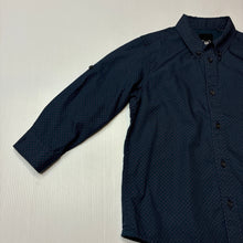 Load image into Gallery viewer, Boys ABCD Industrie, lightweight cotton long sleeve shirt, no size, armpit to armpit: 32.5cm, shoulder to cuff: 30cm, EUC, size 1,  