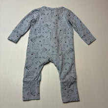 Load image into Gallery viewer, Unisex Bilbi, stretchy zip coverall / romper, EUC, size 00,  