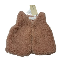 Load image into Gallery viewer, Girls Target, pink boucle vest, NEW, size 000,  
