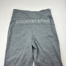 Load image into Gallery viewer, Girls Country Road, grey marle cotton blend leggings, Inside leg: 63cm, GUC, size 14,  