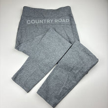 Load image into Gallery viewer, Girls Country Road, grey marle cotton blend leggings, Inside leg: 63cm, GUC, size 14,  
