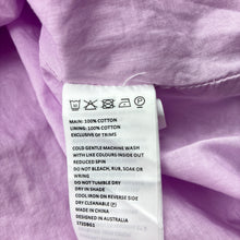 Load image into Gallery viewer, Girls Bardot Junior, lined cotton long sleeve dress, EUC, size 14, L: 74cm