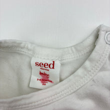 Load image into Gallery viewer, Unisex Seed, stretchy long sleeve top, rabbit, GUC, size 00,  