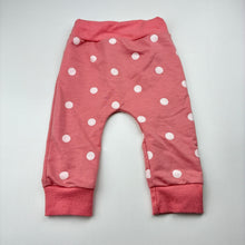 Load image into Gallery viewer, Girls pink, lightweight pants / bottoms, elasticated, FUC, size 0,  