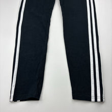 Load image into Gallery viewer, Girls Adidas, cotton blend stretchy leggings, Inside leg: 62cm, GUC, size 13-14,  