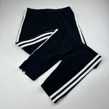Load image into Gallery viewer, Girls Adidas, cotton blend stretchy leggings, Inside leg: 62cm, GUC, size 13-14,  