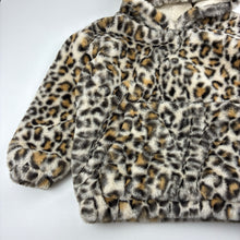Load image into Gallery viewer, Girls Anko, lined faux fur hoodie sweater, EUC, size 4,  