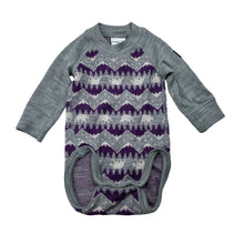 Load image into Gallery viewer, Unisex POLAN O.PYRET, merino wool knit bodysuit / romper, EUC, size 0000,  