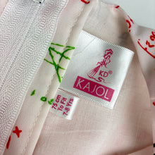Load image into Gallery viewer, Girls KAJOL, lined lightweight dress, maths equations, EUC, size 7-8, L: 78cm
