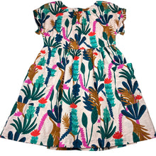 Load image into Gallery viewer, Girls Zara, colourful lightweight cotton dress, EUC, size 11-12, L: 70cm