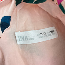 Load image into Gallery viewer, Girls Zara, colourful lightweight cotton dress, EUC, size 11-12, L: 70cm