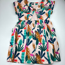 Load image into Gallery viewer, Girls Zara, colourful lightweight cotton dress, EUC, size 11-12, L: 70cm
