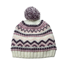 Load image into Gallery viewer, Girls Anko, cotton lined knitted hat / beanie, EUC, size 0,  