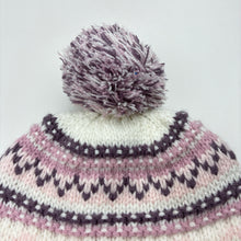 Load image into Gallery viewer, Girls Anko, cotton lined knitted hat / beanie, EUC, size 0,  