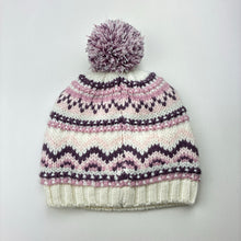 Load image into Gallery viewer, Girls Anko, cotton lined knitted hat / beanie, EUC, size 0,  