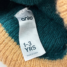 Load image into Gallery viewer, Boys Anko, stretchy knit beanie / hat, GUC, size 1-3,  