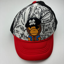 Load image into Gallery viewer, Boys lightweight, baseball hat / cap, monkey pirate, GUC, size 5-8,  
