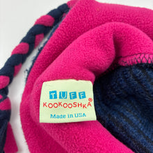 Load image into Gallery viewer, Girls TUFF KOOKOOSHKA, fleece lined wool blend winter hat, GUC, size 5-6,  