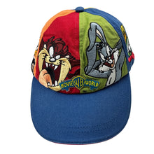 Load image into Gallery viewer, Boys Warner Bros, Movie World embroidered baseball cap / hat, EUC, size 6-10,  