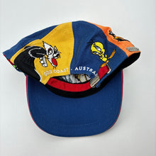 Load image into Gallery viewer, Boys Warner Bros, Movie World embroidered baseball cap / hat, EUC, size 6-10,  