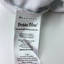 Load image into Gallery viewer, Unisex Bubba Blue, cotton hat / beanie + booties, EUC, size 0000,  